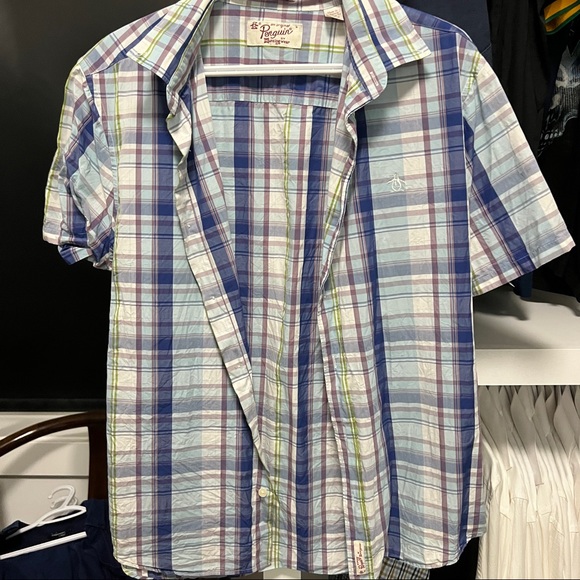 Penguin Shirt Sleeve dress shirt - Picture 1 of 4